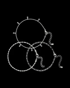 Ensemble de bracelets de cheville - Classy Trio