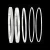 Ensemble de bracelets joncs - Silver Essentials