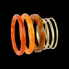 Ensemble de bracelets joncs - Golden Amber