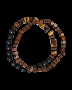 Ensemble de bracelets pour homme - Brown Duo