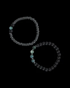 Ensemble de bracelets pour homme - Agate Gems