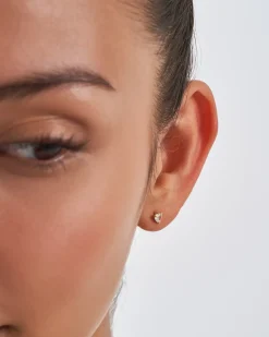 Ensemble de clous d'oreilles - Iced Gold