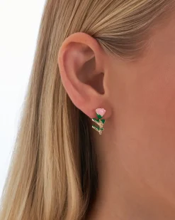 Ensemble de clous d'oreilles - Garden Whimsy