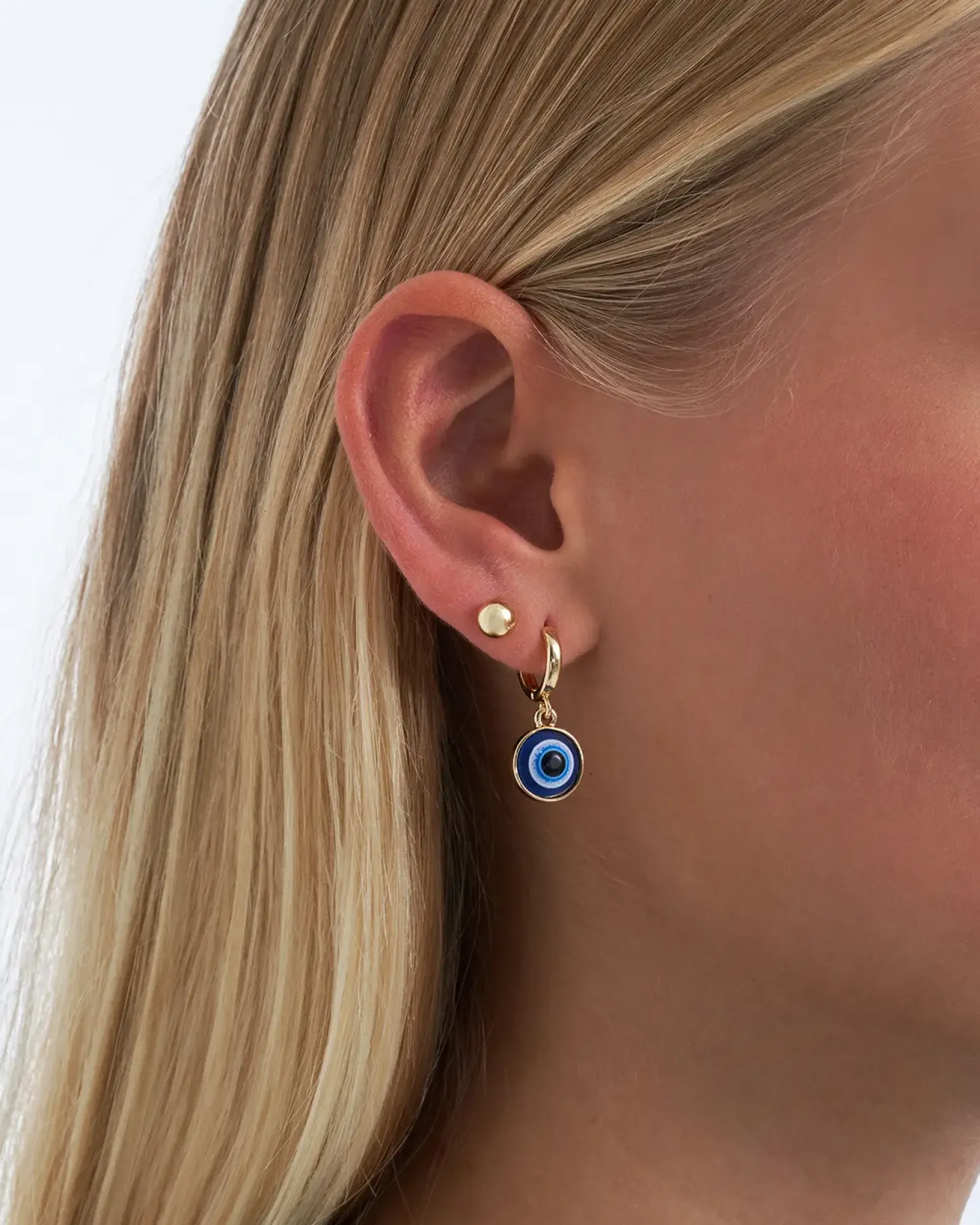 Ensemble de clous d'oreilles - Evil Eye