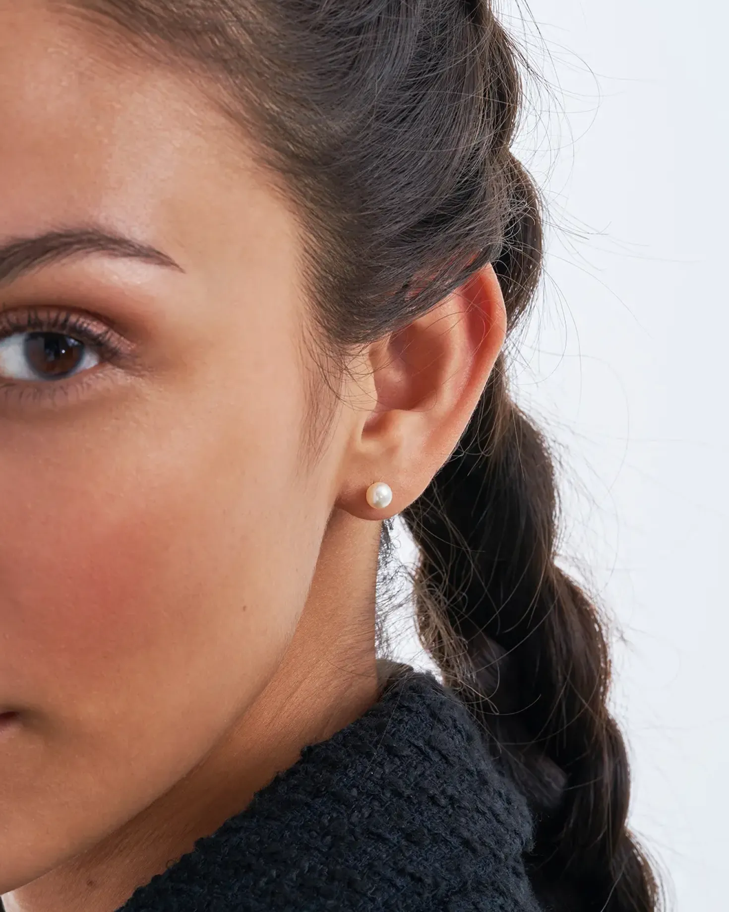 Ensemble de clous d'oreilles - Pearly Essentials