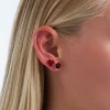 Ensemble de clous d'oreilles - Red Passion