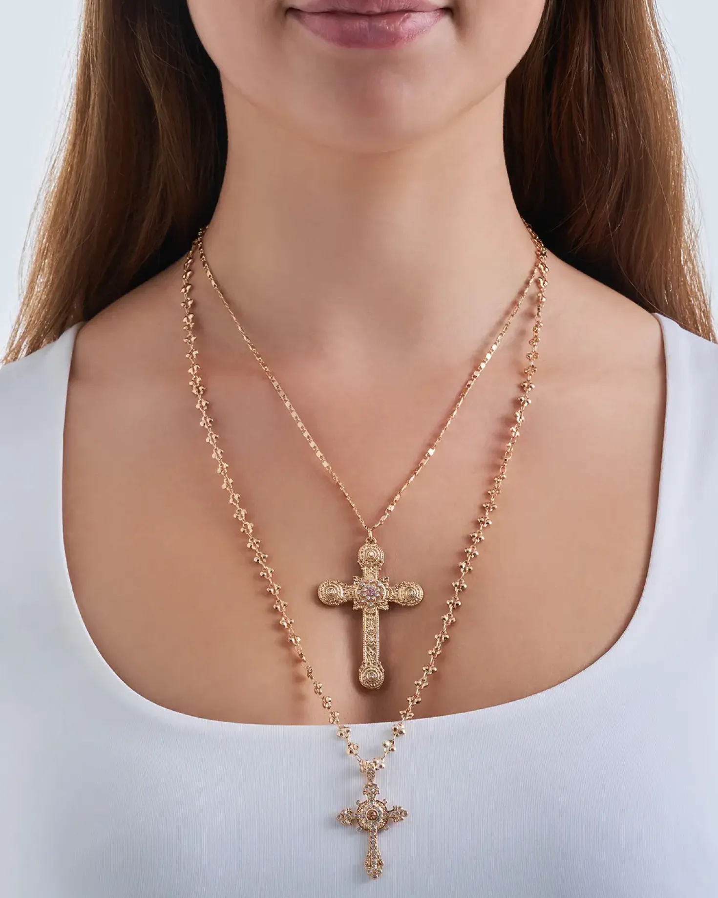 Ensemble de colliers - Cross Duo