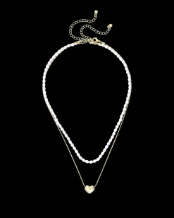 Ensemble de colliers - Puffy Pearl