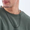 Ensemble de colliers pour hommes - Hematite Classic