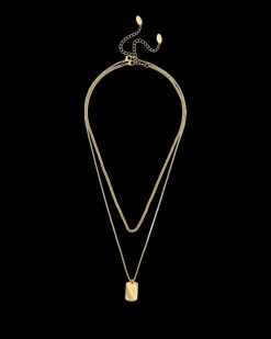 Ensemble de colliers pour homme - Golden Tag