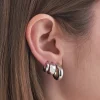 Ensemble de créoles - Classic Silver