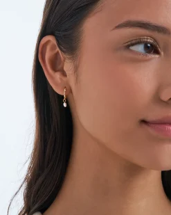 Ensemble de créoles - Freshwater Pearls