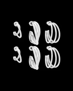 Ensemble de créoles - Silver Twist
