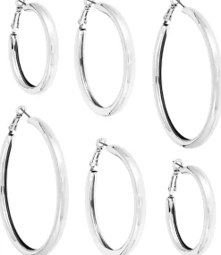 Ensemble de créoles - Silver Essentials