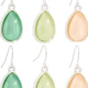 Ensemble de pendants d'oreilles - Colorful Gem