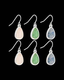 Ensemble de pendants d'oreilles - Pastel Gems