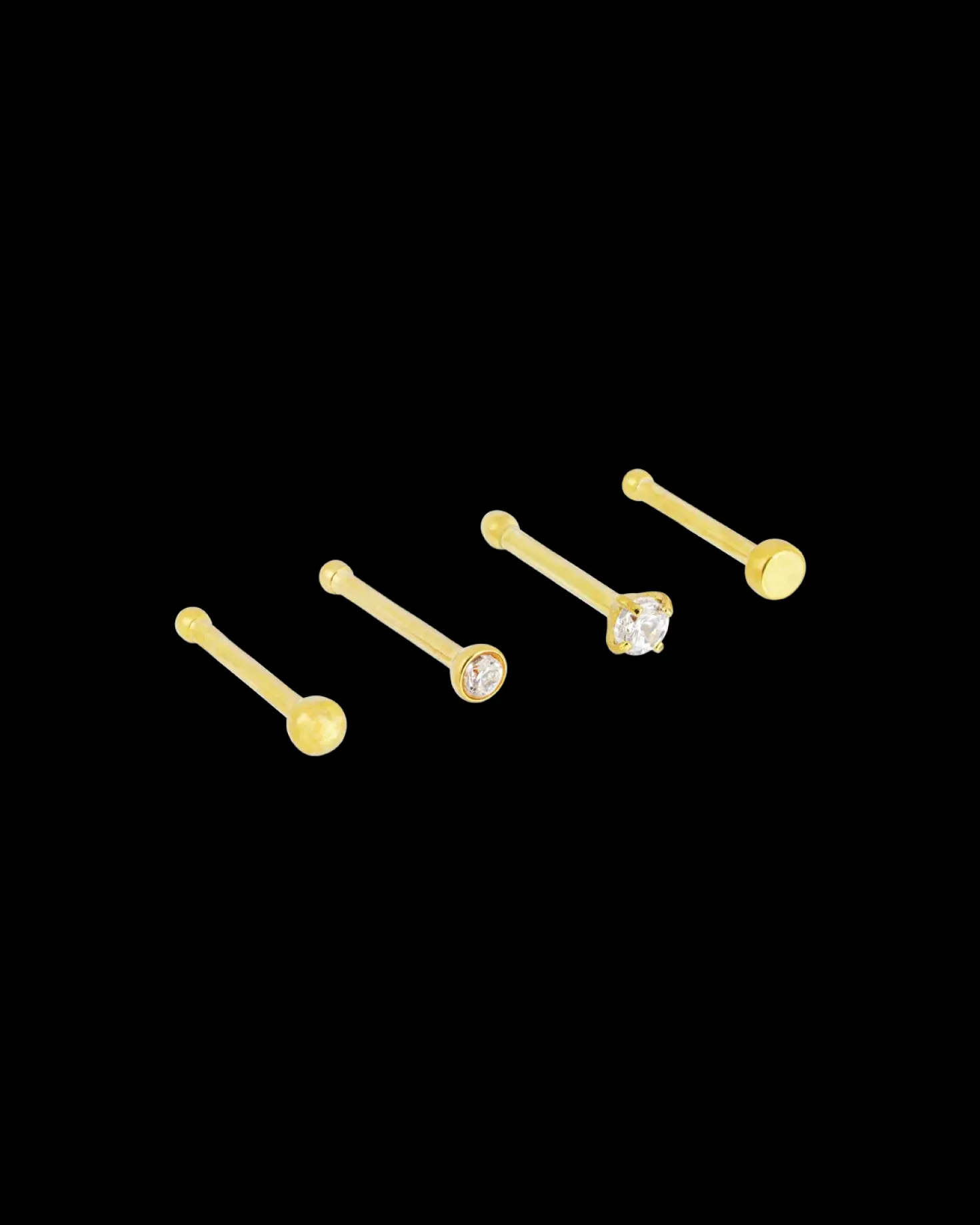 Ensemble de piercings - Golden Rounds
