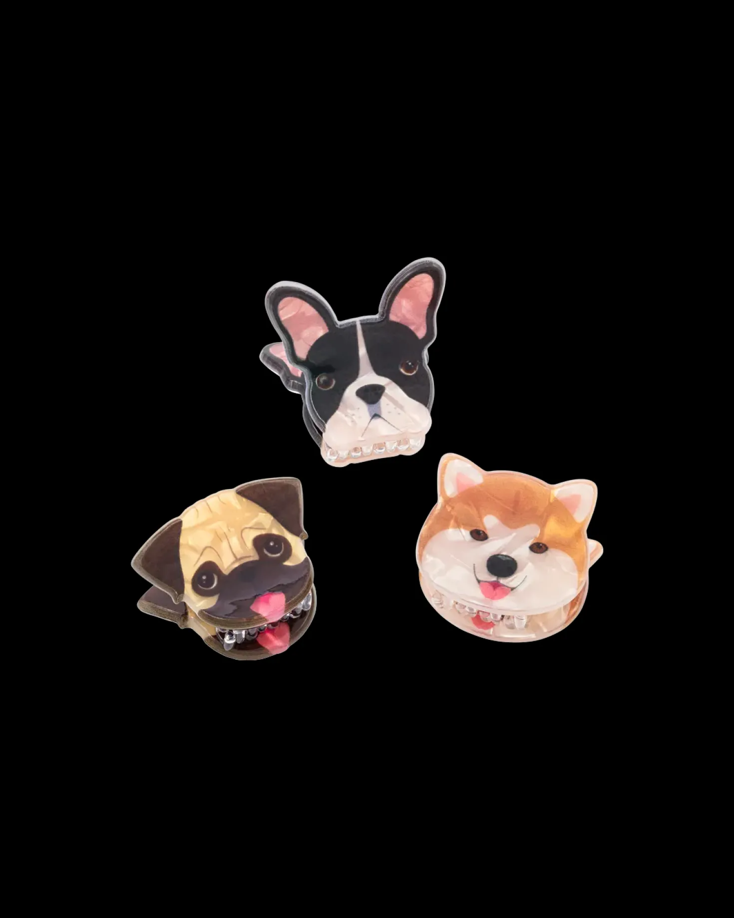 Ensemble de pinces á cheveux - Cutie Trio