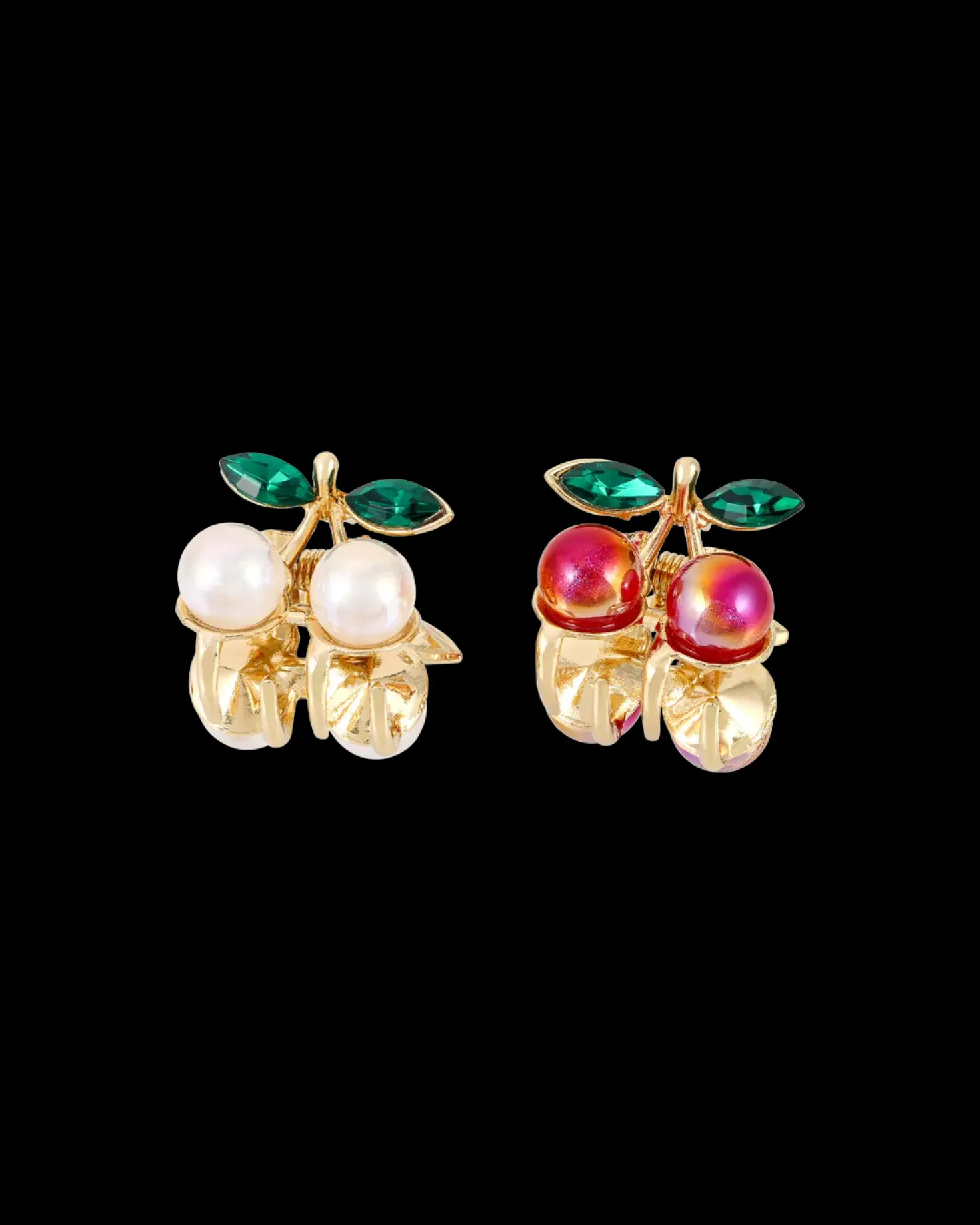 Ensemble de pinces á cheveux - Cherry Duo
