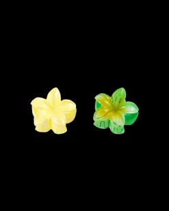 Ensemble de pinces á cheveux - Glossy Flowers
