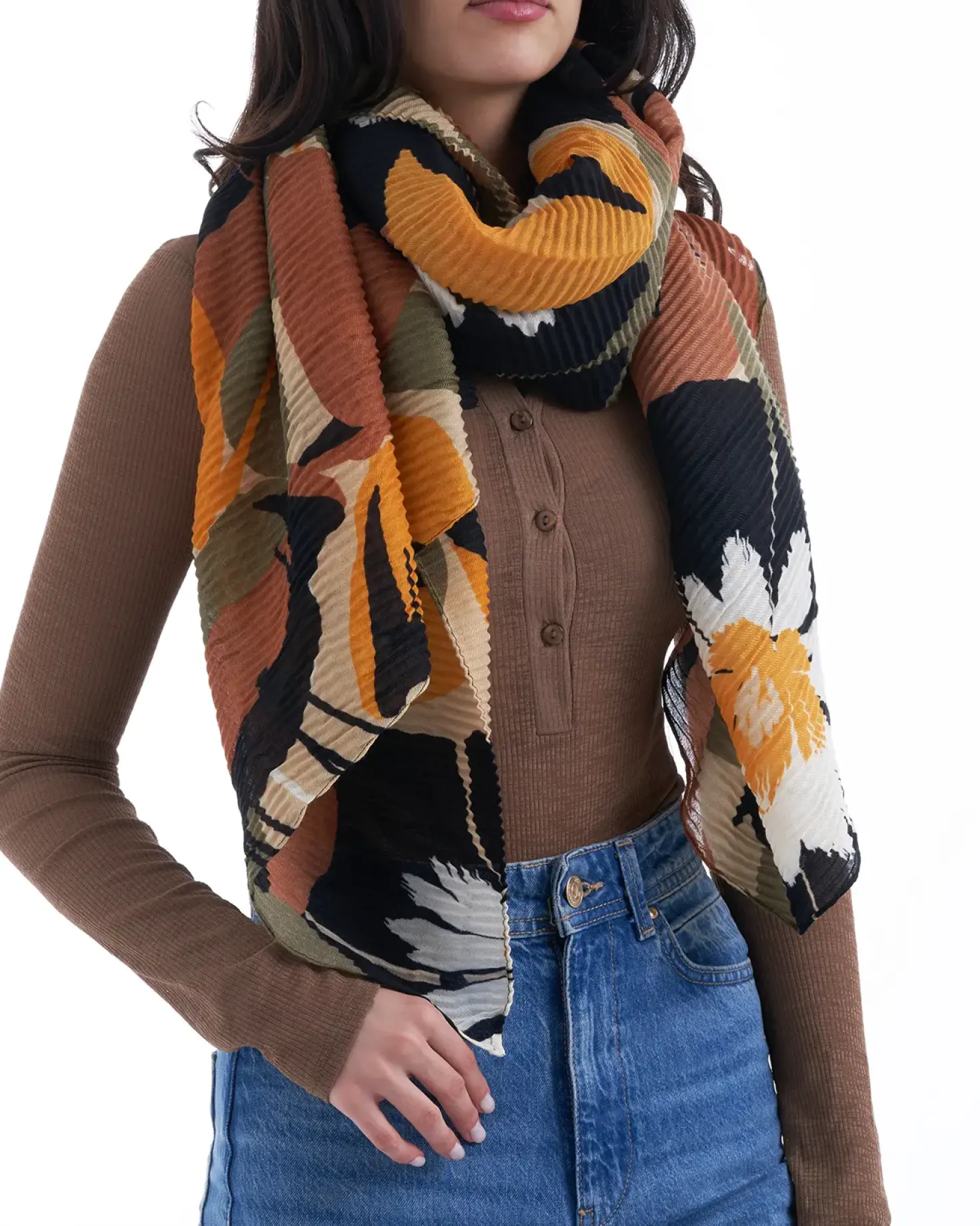 Foulard - Autumn Flowers