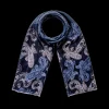 Foulard - Blue Paisley