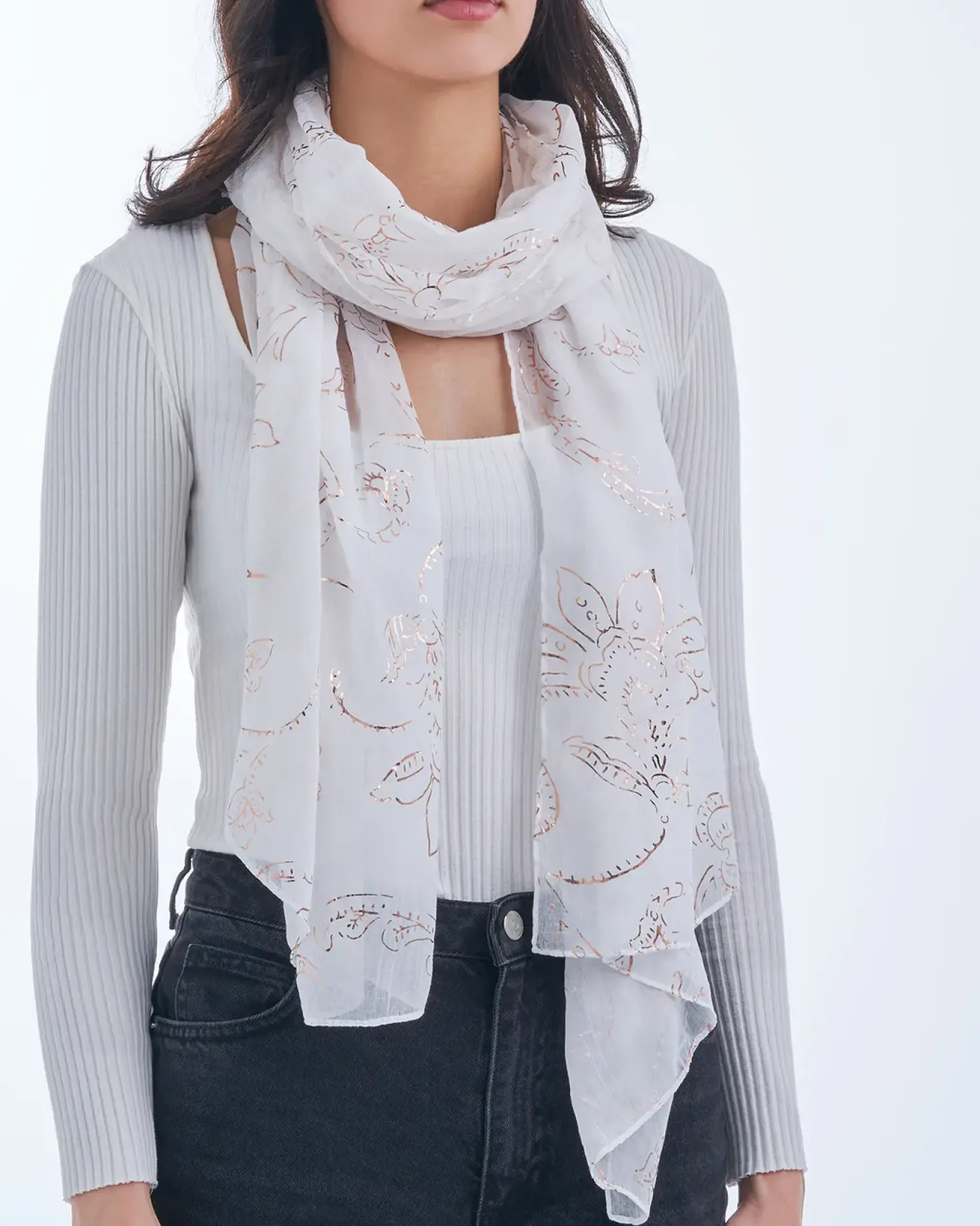 Foulard - Lily White
