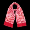 Foulard - Red Paisley