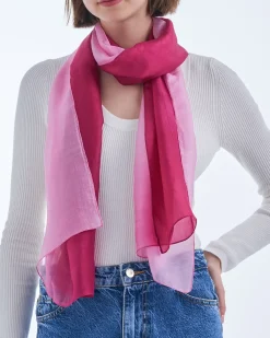 Foulard en soie - Burgundy