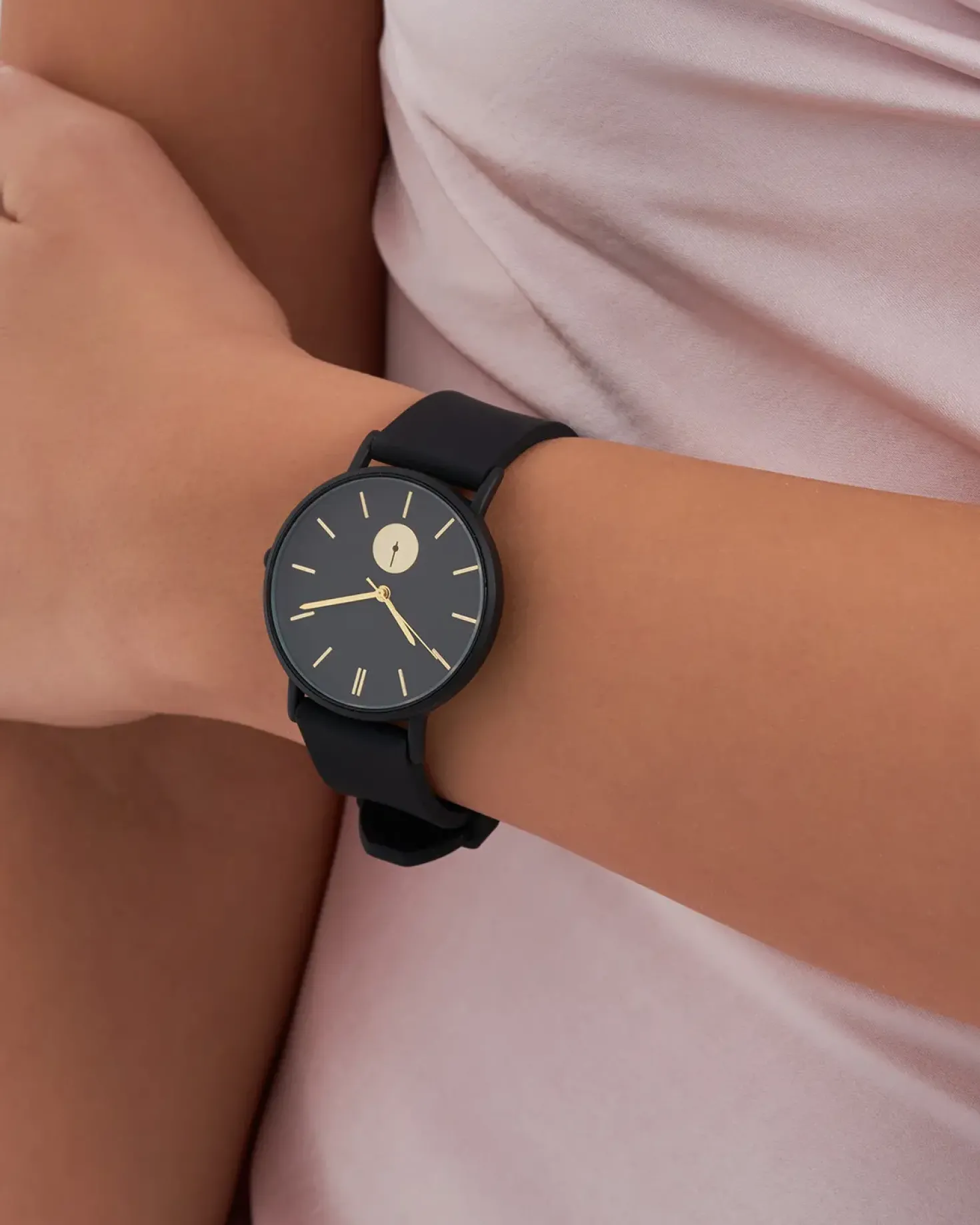 Montre - Round Black