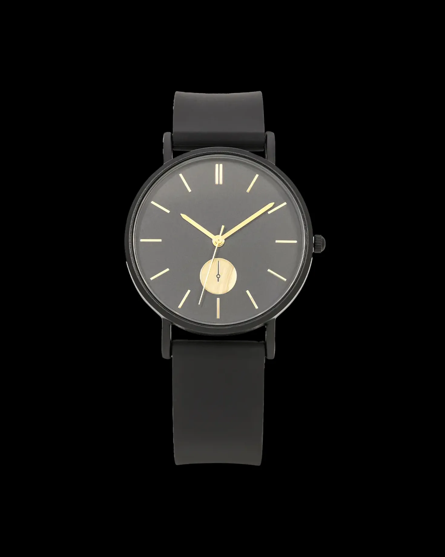 Montre - Round Black