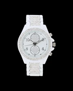 Montre - White Crystals