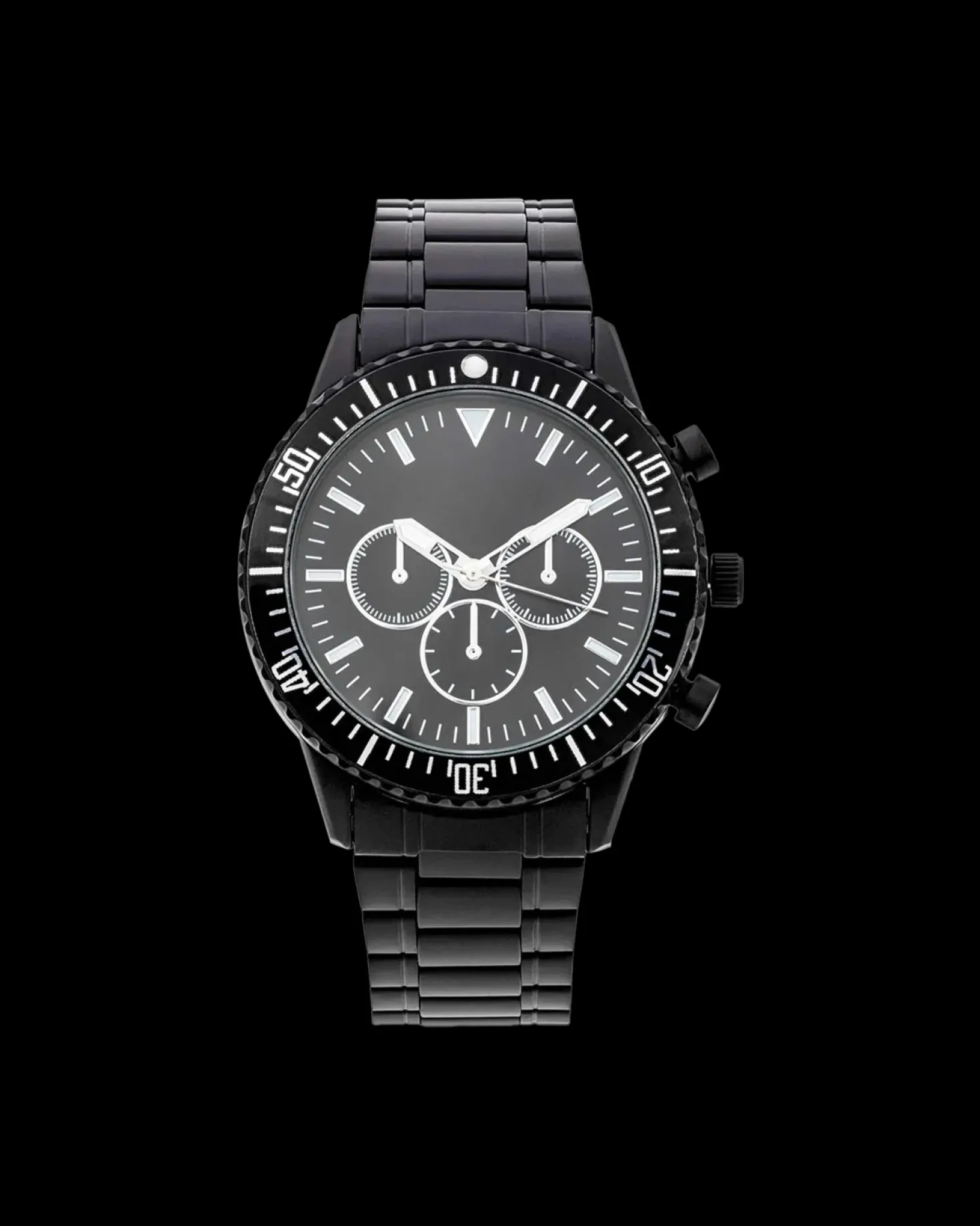 Montre pour homme - Black Wall