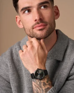 Montre pour homme - Smoky Black