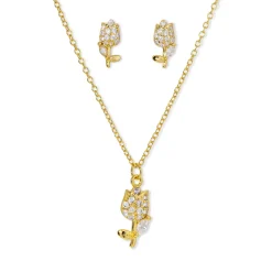 Parure de bijoux - Golden Tulips