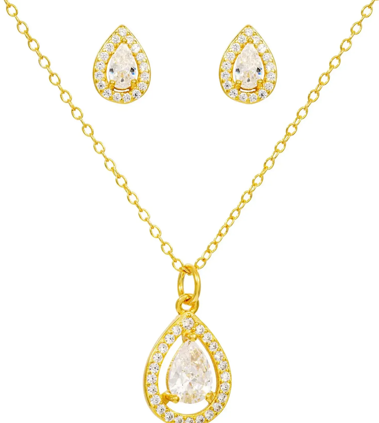Parure de bijoux - Outstanding Teardrops