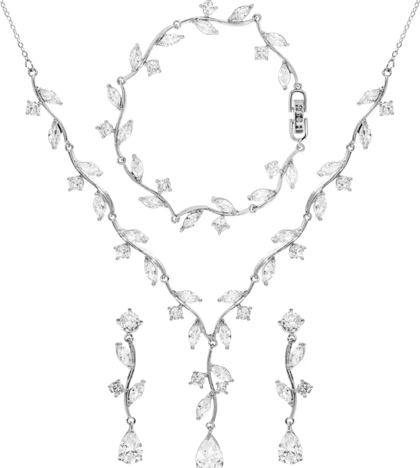 Parure de bijoux - Silver Twigs