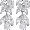 Parure de bijoux - Zirconia Leaves
