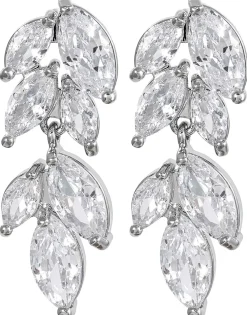 Parure de bijoux - Zirconia Leaves