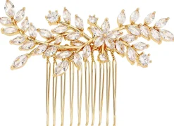 Peigne - Floral Gold
