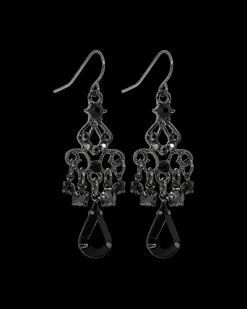 Pendants d'oreilles - Black Spark