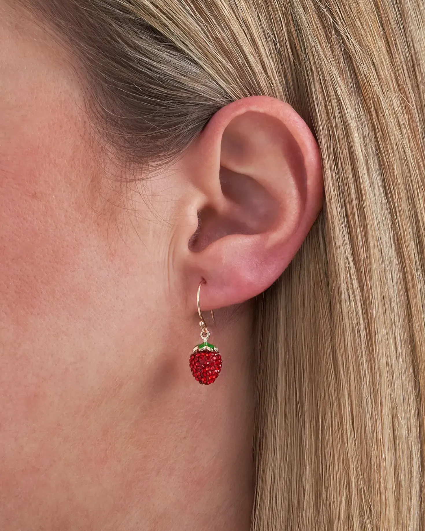 Pendants d'oreilles - Dainty Strawberry