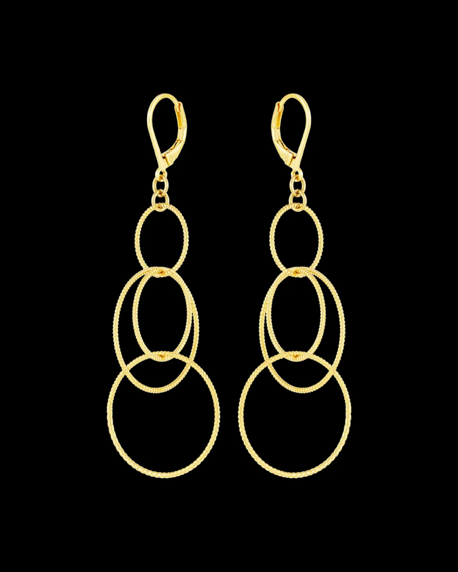 Pendants d'oreilles - Fine Circles
