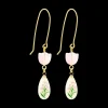 Pendants d'oreilles - Floral Pearl