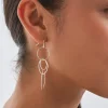 Pendants d'oreilles - Gleaming Circles