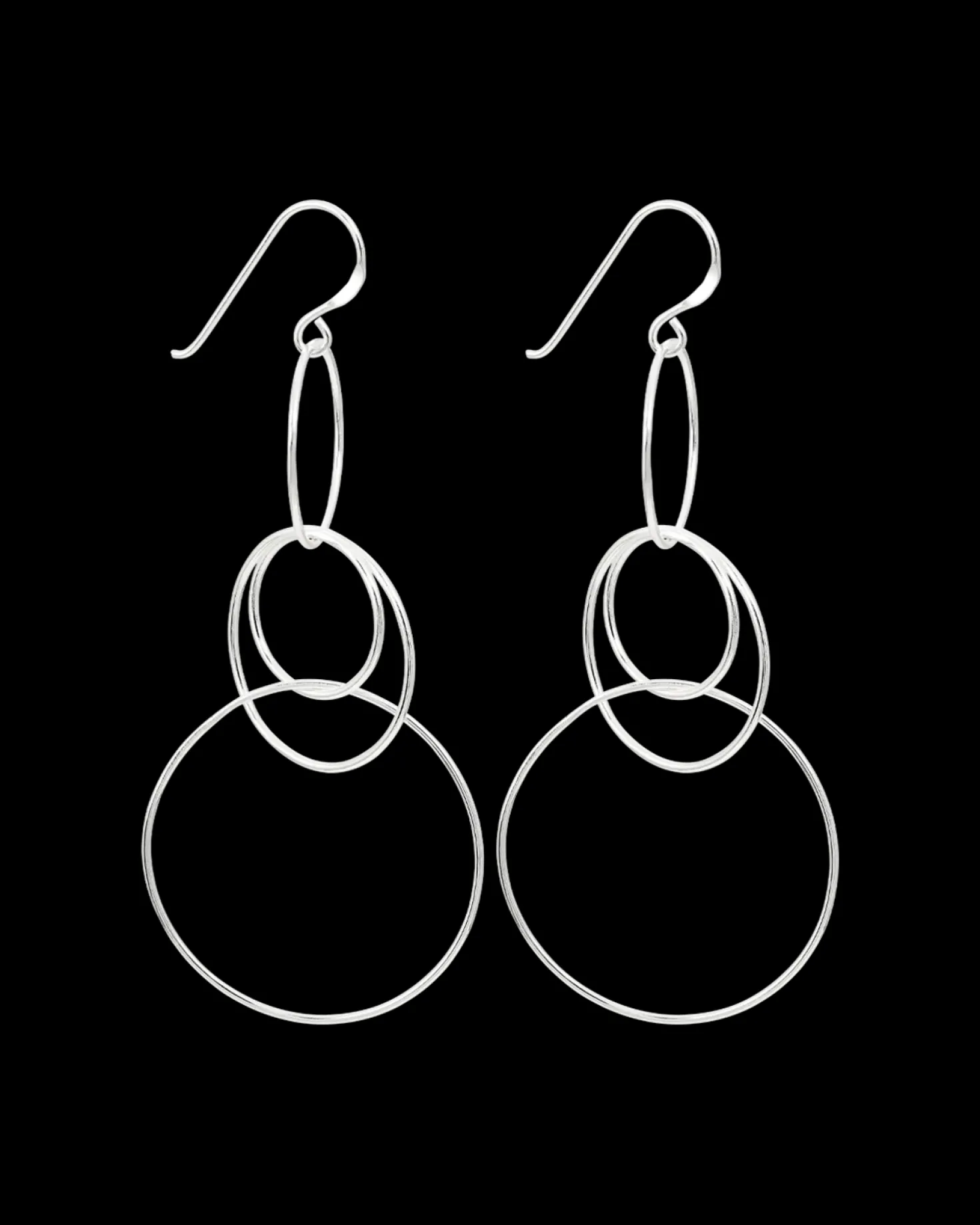 Pendants d'oreilles - Gleaming Circles