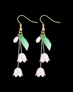 Pendants d'oreilles - Rose Tulip
