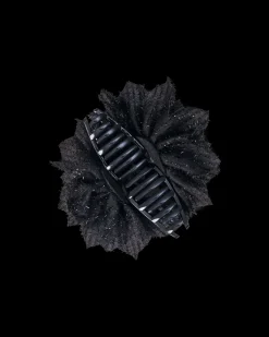 Pince à cheveux - Black Glitter