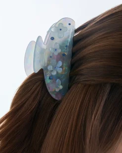 Pince à cheveux - Blue Garden