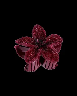 Pince à cheveux - Burgundy Blossom